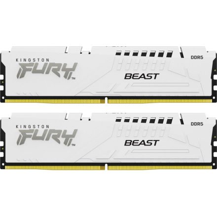 Kingston 32GB DDR5 5200MHz Kit(2x16GB) Fury Beast White 