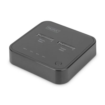 Digitus Dual M.2 NVMe SSD Docking Station with Offline Clone Function USB-C Black