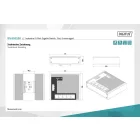 Digitus 5 Port Gigabit Ethernet Network Switch Switch Flat Industrial Unmanaged