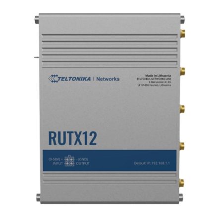 Teltonika RUTX12 Dual LTE CAT6 Industrial Cellular Router