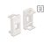 DeLock Easy 45 Module Keystone Holder 22.5 x 45mm White