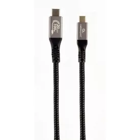   Gembird CCBP-USB3-CMCM100-1.5M Premium USB 3.2 Gen 2x2 Type-C charging & data cable 1,5m Black