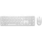 Dell KM5221W Wireless Keyboard and Mouse White US