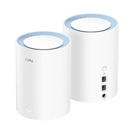 Cudy M1200 AC1200 Dual Band Whole Home Wi-Fi Mesh System (2-Pack)