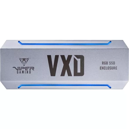 Patriot VXD RGB M.2 SSD Enclosure Silver