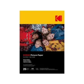 Kodak High Gloss 180g A4 25db Fényes Fotópapír