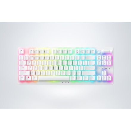 Razer DeathStalker V2 Pro Tenkeyless Linear Optical Red Switch Keyboard White US