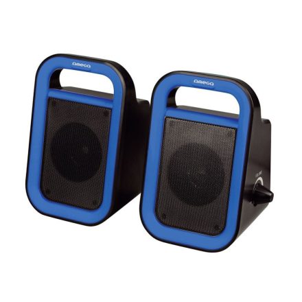 Platinet Omega Speakers 2.0 Black/Blue