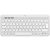 Logitech Pebble Keys 2 K380s Bluetooth Keyboard Tonal White US