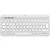 Logitech Pebble Keys 2 K380s Bluetooth Keyboard Tonal White US
