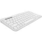 Logitech Pebble Keys 2 K380s Bluetooth Keyboard Tonal White US