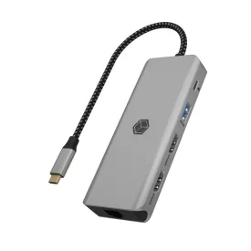   Raidsonic Icy Box IB-DK4012-CPD 9in1 USB Type-C DockingStation Black