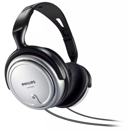 Philips SHP2500/10 Headphones Black/Silver