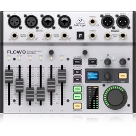 Behringer FLOW 8 Keverőpult Silver