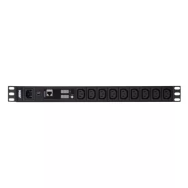 ATEN PE1109G Basic Metered 1U PDU Black