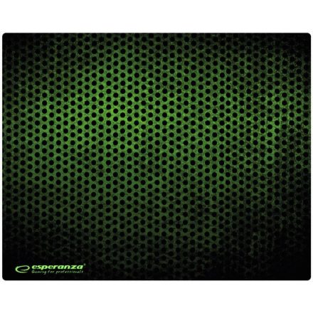 Esperanza Grunde Midi Gaming Egérpad Black/Green