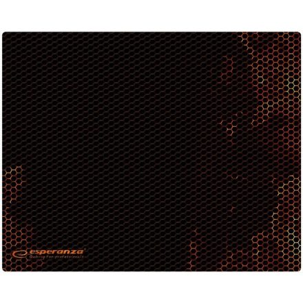 Esperanza Flame Midi Gaming Egérpad Black/Orange