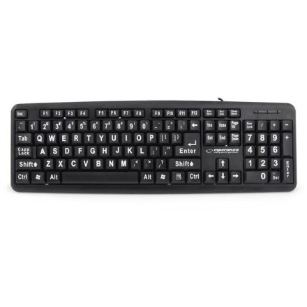 Esperanza Florida USB Keyboard Black UK