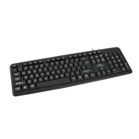 Esperanza Titanium TK102 PS/2 Keyboard Black UK