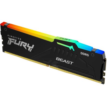 Kingston 16GB DDR5 6000MHz Fury Beast RGB Black