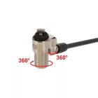 Conceptronic  CUSTODIO02BS Keyed Laptop Lock 1,8m Black