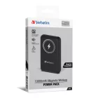 Verbatim Charge 'n' Go Magnetic Wireless 10000mAh PowerBank Black