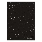 Füzet kockás STREET A/4 54 lapos Black&Gold