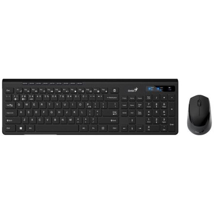 Genius SlimStar 8230 Wireless Bluetooth Keyboard Combo Black HU