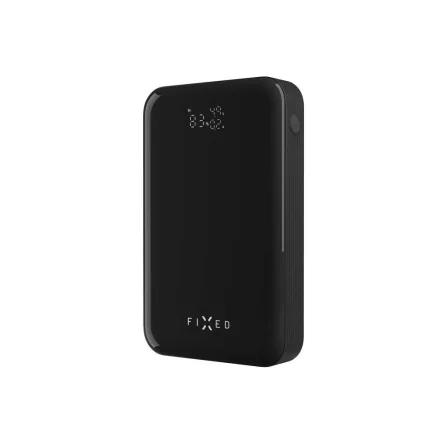 FIXED Zen 20 Pro powerbank LCD kijelzővel, 20,000 mAh, PD3.0, kimenetek:2x USB-C + 1x USB-A, szürke
