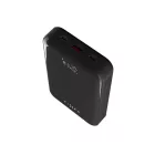 FIXED Zen 20 Pro powerbank LCD kijelzővel, 20,000 mAh, PD3.0, kimenetek:2x USB-C + 1x USB-A, szürke