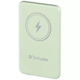   Verbatim Charge 'n' Go Magnetic Wireless 5000mAh PowerBank Green