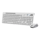 Genius SlimStar 8230 Wireless Bluetooth Keyboard Combo White HU