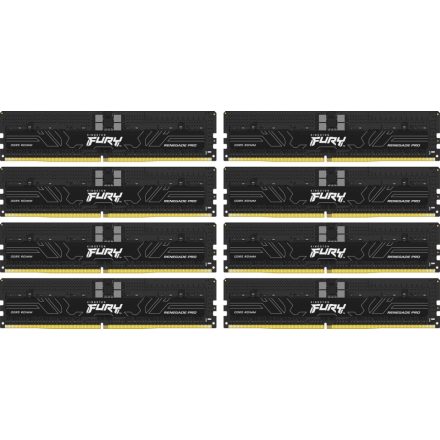 Kingston 256GB DDR5 5600MHz Kit(8x32GB) Fury Renegade Pro Black