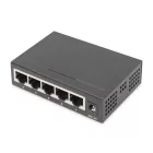 Digitus 5 port Gigabit Network Desktop Metall Housing Switch