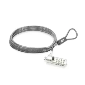 ACT AC9035 Wedge Laptop Lock with combination lock