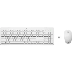 HP 230 Wireless Mouse and Keyboard Combo White HU