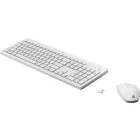 HP 230 Wireless Mouse and Keyboard Combo White HU