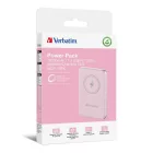 Verbatim Charge 'n' Go Magnetic Wireless 10000mAh PowerBank Pink