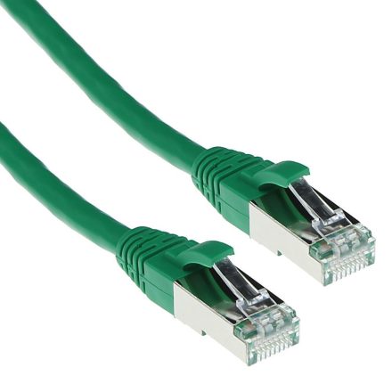 ACT CAT6A S-FTP Patch Cable 15m Green 