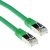 ACT CAT6A S-FTP Patch Cable 5m Green 