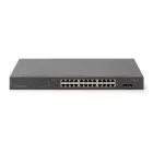 Digitus DN-95348-2 24 Port Gigabit Ethernet PoE Switch Black