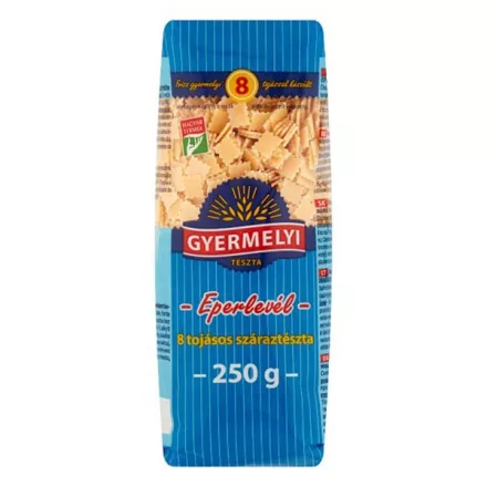 Száraztészta eperlevél GYERMELYI 8 tojásos 250 g