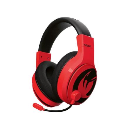 Nacon GH-120 Wired Stereo Gaming Headset Red