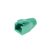 ACT RJ45 boot for 8.0 mm cable Green 