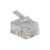 ACT RJ11 (4P/4C) modulaire connector for flat cable
