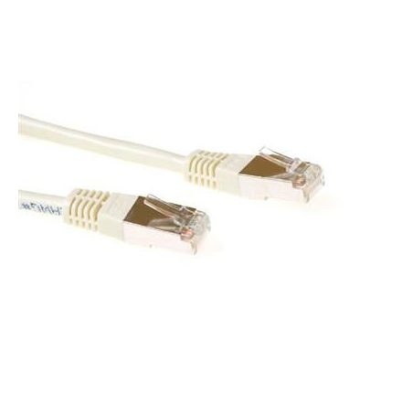 ACT CAT5e F-UTP Patch Cable 1,5m Ivory 