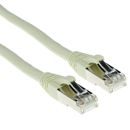 ACT CAT6A S-FTP Patch Cable 1,5m Ivory 