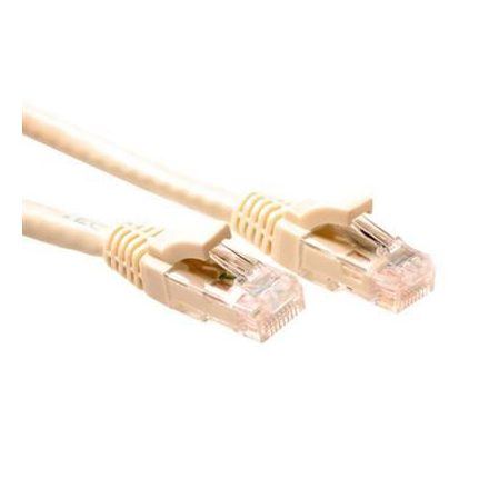 ACT CAT6 U-UTP Patch Cable 1,5m Ivory 