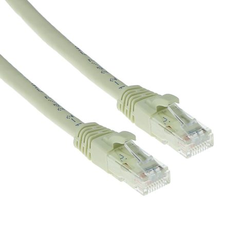 ACT CAT6 U-UTP Patch Cable 10m Ivory 