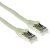 ACT CAT6A S-FTP Patch Cable 2m Ivory 